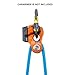 Climbing Technology CRIC-Anthracite/Orange Safety Accessory, Adults Unisex, Multicoloured (Multicoloured), One Size, Única
