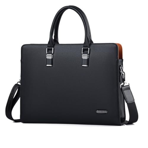 Briefcase Men's Leisure Large Capacity Business Handbag Advanced Sense Men's Bag Computer Business Bag