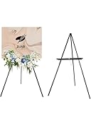 Higher Stability Display Easel: DJAR white wooden easel stand for sign is made of New Zealand pine, which is harder than ordinary pine. The surface has an anti-corrosion and waterproof coating, and is carefully polished to enhance durability while pr...