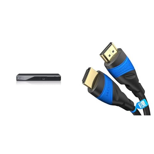 Panasonic DVD-S700EG-K DVD-Player & KabelDirekt – HDMI-Kabel – 2 m