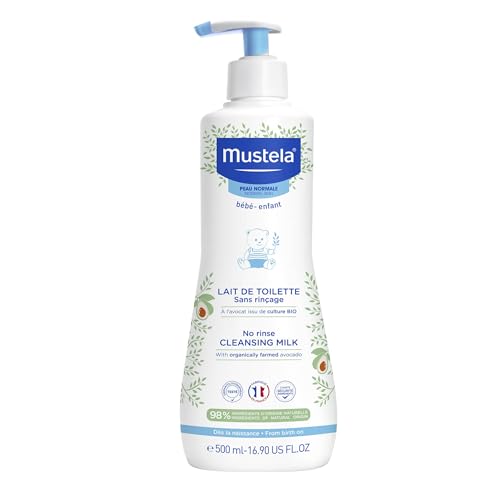 Mustela Latte Detergente Viso, Corpo e Cambio Pannolino (500ml) -