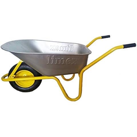 ALTRAD LIMEX Schubkarre Bauschubkarre 100l Liter Mulde Gelb !!!TOP-Qualität ***NEU*** Cover