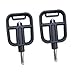 Yiju 2Pcs Kids Baby Tricycle Pedals Toddlers Tricycle Pedals Anti Slip Repair Parts Practical Replacement for Children Trikes