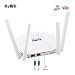 KuWFi 300Mbps Desbloqueado 4G LTE CPE Router con Ranura para Tarjeta SIM...