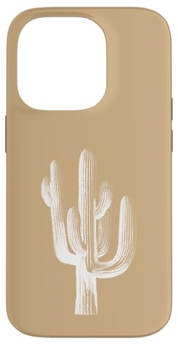 Wilderness Botany Saguaro Cactus - �x�[�W��/�^�� �X�}�z�P�[�X iPhone 14 Pro �p