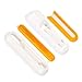 KAIXINXIN Electric Scooter Side Cover Reflective Strips Replacements Electric Scooter Rear Side Wheel Cover Reflectors with Screws