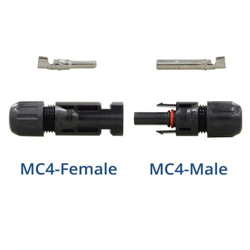 Image of Solar MC-4 Wire Connector for Solar Panel Connection 1500V (Set of 4)