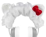 SOULWIT Copri Archetto Protettivo per HyperX Cloud 1/2/2 Core/3/3S/Alpha/Alpha S/Core/CloudX Cuffie da gioco, Parte decorativa della Fascia Headband Band - Bianco