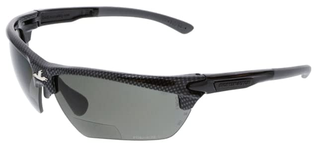 MCR Safety Dominator DM3 Series Polarized Biofocal Readers 2.5 Diopter MAX36 Lenses DM3H25GZDC