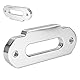 Aramox 124-mm-Loch-Pitch-Aluminium-Seilführung Seilwinde Seilführung Hawse-Seilführung 2500-4000lbs Seilwinde Synthetische Seilwechselführung Synthetische Seilführung für Seilwinde