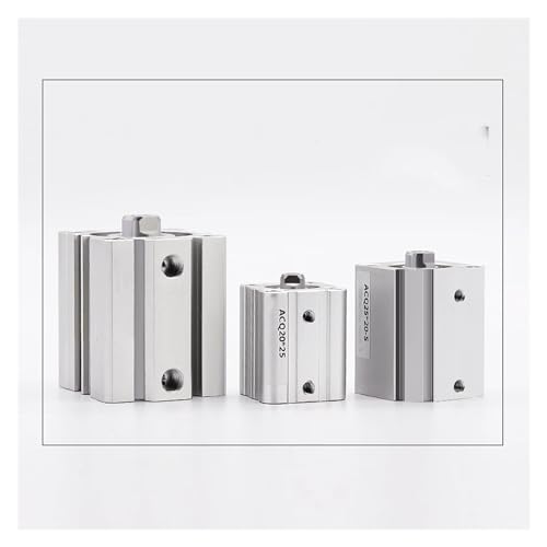 Cilindro neumático de doble acción ACQ20 con pistón magnético de 20mm 7