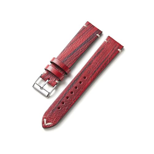 Correa de piel de vaca retro EDVTK35 para renovar relojes desgastados