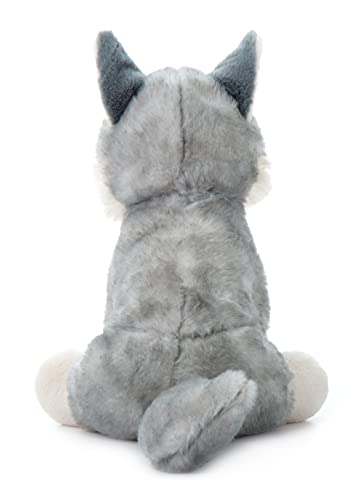 The Petting Zoo Wolf Stuffed Animal, Gifts For Kids, Wild Onez Zoo Animals, Grey Wolf Plush Toy 12 Inches #TOP1
