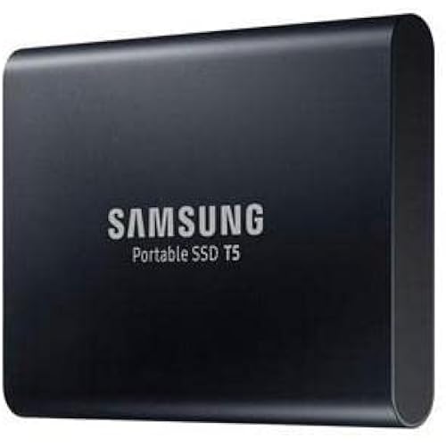 SAMSUNG T5 Portable SSD 2TB - Up to 540MB/s - USB 3.1 External Solid State Drive, Black (MU-PA2T0B/AM)