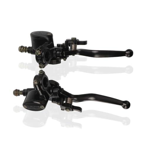 Palanca de freno hidráulica izquierda para moto CRF 70 y ATV cilindro negro