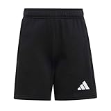  adidas Unisex Kinder Entrada26 Sweat Shorts Kids, Black/White, 15-16 Years
