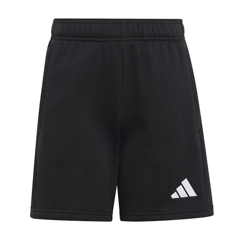 adidas Unisex Kinder Entrada26 Sweat Kids Shorts, Black/White, 13-14 Years