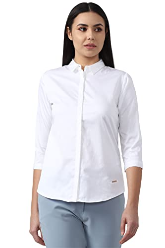 Image of Van Heusen Women's Cotton Regular Fit Shirt