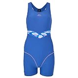 Slazenger Damen-Badeanzug mit Boyleg, blau / violett, M