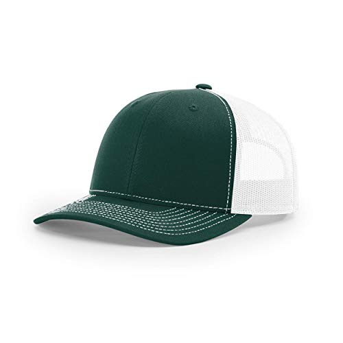Image of Richardson 112P Patterned Snapback Trucker Hat - Custom Leather Patch Hat | No Minimals | Volume Tiered Pricing
