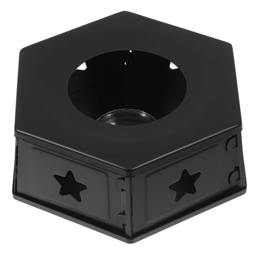Cabilock Metal Teapot Warmer Base Stainless Steel Tea Warmer for Teapot Tea Pot Heater Accessory