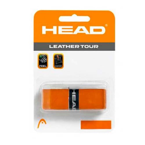 HEAD Alça de substituição para raquete de tênis Tour de couro – Fita de aderência para raquete