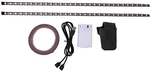 Fututech Tira de luz LED para Xiaomi M365 Pro Pro2 1S Essential Lite Mi 3 Gotrax Luz Decorativa Segway Ninebot Max G30 Scooter Eléctrico Rojo, Naranja, Verde, Verde Oscuro, Blanco, Azul Claro, Azul