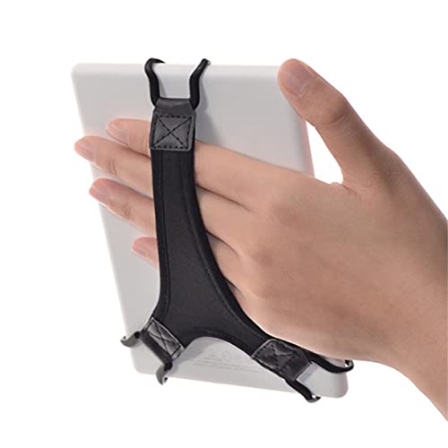 N+B Soporte de Correa de Mano elástico de Seguridad Antideslizante Universal Soporte de Agarre Compatible con tabletas iPad Kindle E-Reader