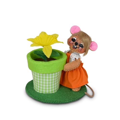 Daffodil Blossom Mouse, 3in de Annalee Dolls miniatura 1