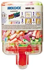 Moldex 6644 Sparkplugs Uncorded Foam Ear Plugs 250 Pairs in Dispenser