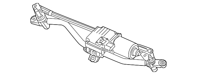 Moteur d'essuie-glace avant tringlerie AUDI RS5 8T mécanisme 8T1955023E