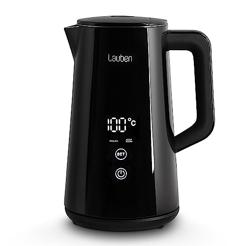Hervidor eléctrico Lauben 1800BC de acero inoxidable negro miniatura 1