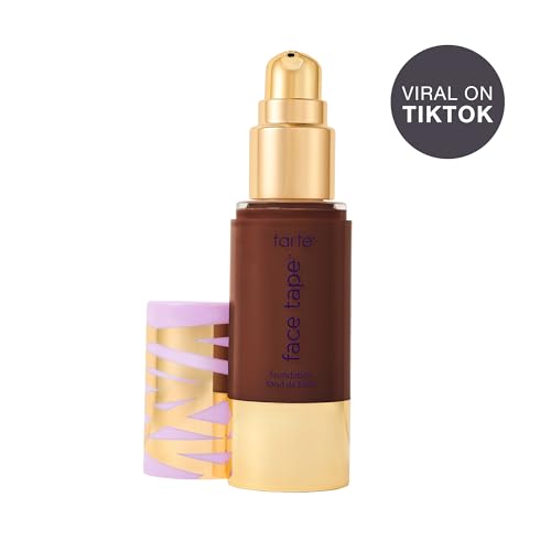Image of tarte face tape foundation - Full-Coverage 12hr Waterproof Makeup, Hydrating & Smoothing with a Natural Matte Finish for Transfer-Proof Comfortable Long-Wear Foundation, Vegan & Cruelty-Free