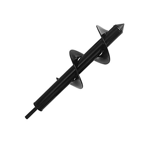 Papyro Auger Drill Bit for Planting - Carbon Steel, 3.14 x 11.79 ”- Auger Drill Bit Attachments for Gardening - Landscape Augers Suitable for Digging Holes
