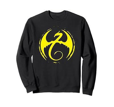Logotipo de Marvel Iron Fist Yellow Chest Sudadera | Ya disponible en tu tienda friki favorita! En mundofriki.es! Logotipo de Marvel Iron Fist Yellow Chest Sudadera | Ya disponible en tu tienda friki favorita! En mundofriki.es!