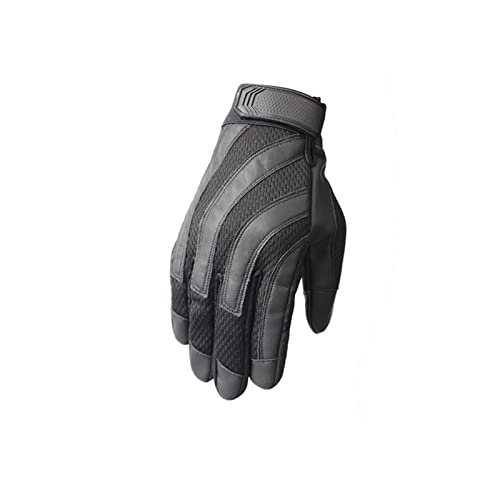 Gants de randonnée en textile respirant haute résistance noir taille L