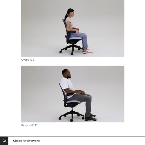 Steelcase Series 1 Ergonomic Office Chair with Wheels for Carpet - Supports Productivity with Easy Assembly - Malt
