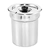 Royal Catering – RCBM-BOWL 4 L – inzetpot voor soepstation Bain Marie Hotpot (2,75 L, inclusief deksel, roestvrij staal…