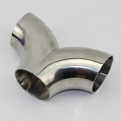 Tubería 19-89 mm diámetro exterior codo forma Y para cola de escape inoxidable 1