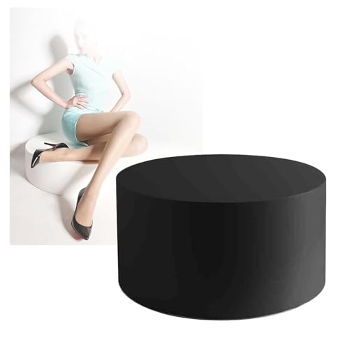 Base de piédestal cylindrique de décoration pour valoriser les collections de haute couture