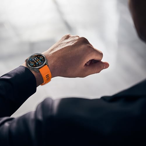 Image of 26mm Watchbands Compatible With Garmin Fenix 8 Pro /Quatix 8 51mm /Fenix 7X Pro /7X /6X Pro /6X /5X Plus /5X /3 HR,Silicone Quick-Fit Strap for tactix 8 51mm /7 pro /Enduro 3 2 /Descent Mk3i-51mm /Mk2i