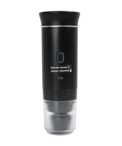 Image of Portable Espresso Maker Compatible with Capsules and Ground Coffee Premium Machine Professional Grade Handheld Maker with USB C Charging