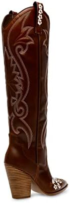 Steve Madden Women's Lashes Western Boot, Brown Multi, 9.5 Review | Image 3