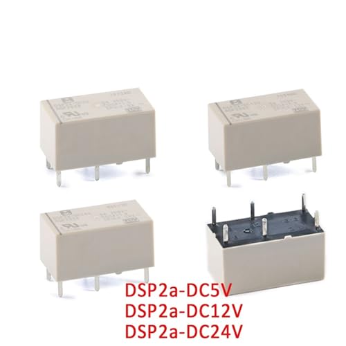 Relé 5A DSP2a DSP2a-DC5V DSP2a-DC12V 6Pin componente para placas de circuito 2