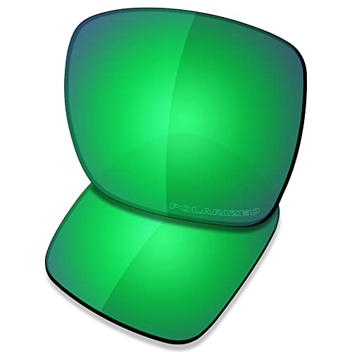 Lentilles Oakley Deviation polarisées bloquant l'éblouissement avec verres haute définition vert