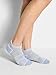 DKNY Women's 8-Pack Low Cut Socks, Grey/White, 9-11