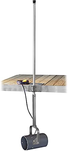 Scott Aerator De-Icer for Lakes & Ponds | 1/2 Horse Power 115V Stainless Steel & Motor with 5 Years Warranty | 100 ft. Electric Corded Cable Included with Dock Mount Assembly | Made in USA