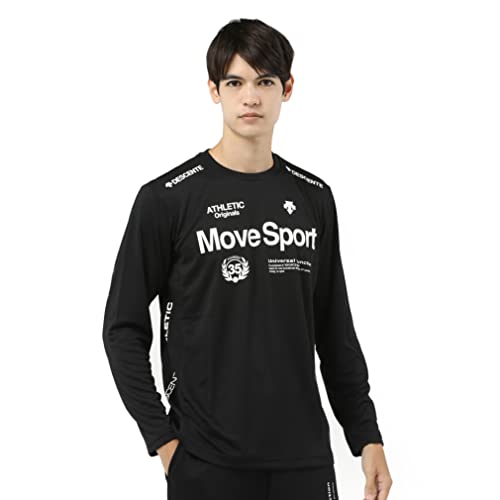 [デサント] 長袖機能Tシャツ ナガソデシャツ スポーツウェア メンズ L メンズ ブラック