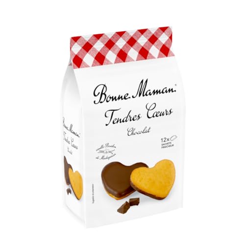 Bonne maman biscuits tendres cœurs nappés - vue 2
