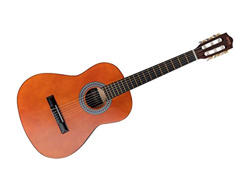 Idyllwild Guitare classique 3/4 avec housse Bag-natural - Les Beatles, Paul McCartney, John Lennon, RIngo Starr, George Harrison Idyllwild Guitare classique 3/4 avec housse Bag-natural